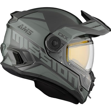 CKX Mission Helmet DL Space Olive Nt Gloss LG - Sales Sample