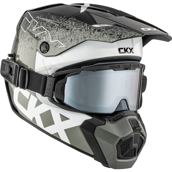 CKX Titan AMS Vaneer Helmet with Dual Lens Goggle – SkiDoo Outlet