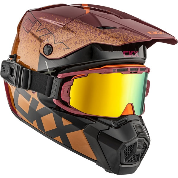 CKX Titan AMS Vaneer Helmet with Dual Lens Goggle – SkiDoo Outlet