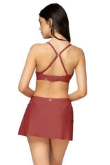 Sunsets Sporty Swim Skirt