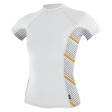 O'Neill Women's Side Print S/S Rash Guard