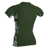 O'Neill Women's Side Print S/S Rash Guard