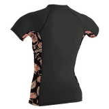 O'Neill Women's Side Print S/S Rash Guard