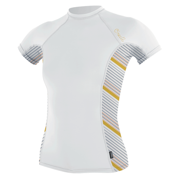 O'Neill Women's Side Print S/S Rash Guard