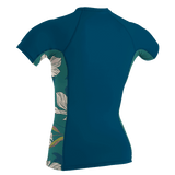 O'Neill Women's Side Print S/S Rash Guard