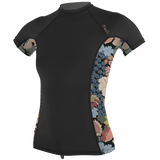 O'Neill Women's Side Print S/S Rash Guard