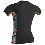 O'Neill Women's Side Print S/S Rash Guard