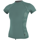 O'Neill Women's Side Print S/S Rash Guard