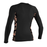 O'Neill Women's Side Print L/S Rash Guard