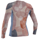 O'Neill Women's Side Print L/S Rash Guard