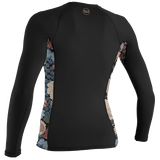 O'Neill Women's Side Print L/S Rash Guard