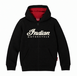 Indian Motorcycle Youth Applique Headdress Zip-Up Hoodie