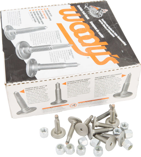 Woody's Signature Series Stainless Steel Studs 144/Pk