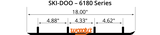 Woody's Ski-Doo 6" Carbide Runners