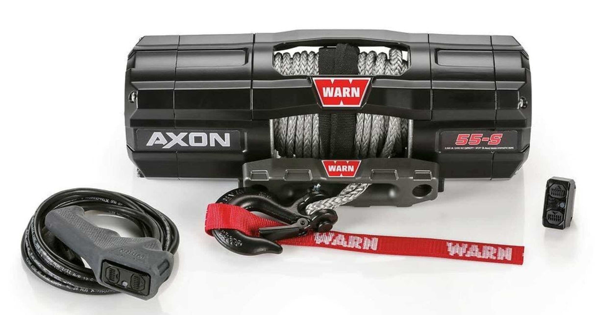 Warn Axon 5500 Synth Rope Winch 12748056072 101150