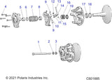 Polaris Snowmobile Clutch Spring