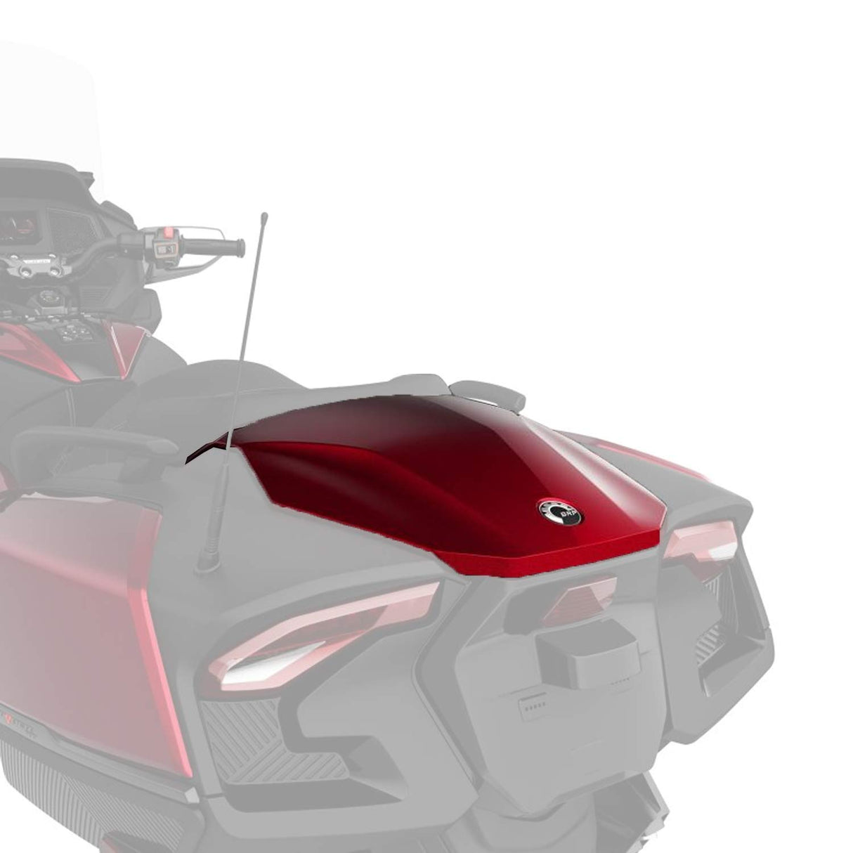 Can-Am Spyder RT Red Branded Rear Fairing Panel
