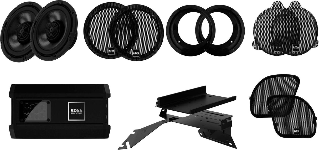 Boss Audio Front Audio Kit `98-Up Flh Fltr 791489128100 Bhd3F