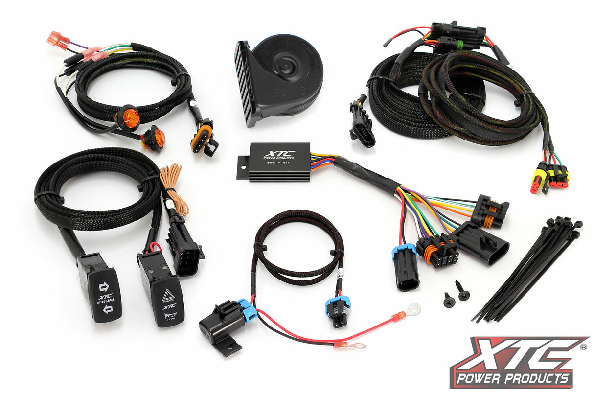 Can-Am Defender Self-Canceling Turn Signal System with Horn