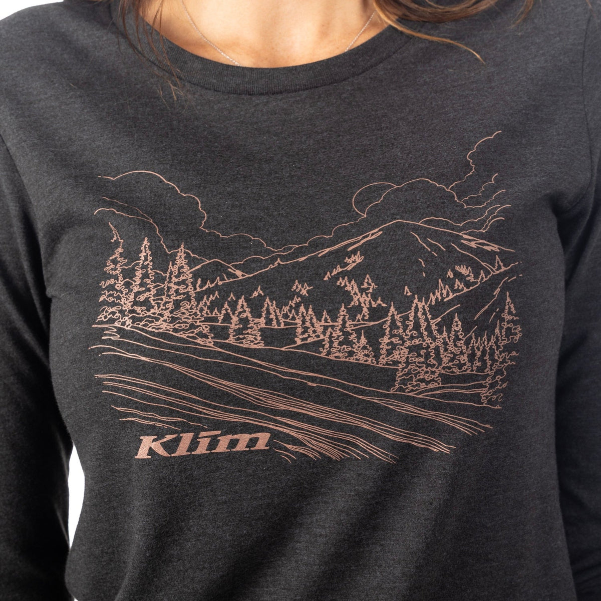Klim Women's Haven Tri-Blend LS Tee