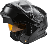 GMAX MD-01S Modular Snow Helmet Solid w/Quick Release Buckle Electric shield