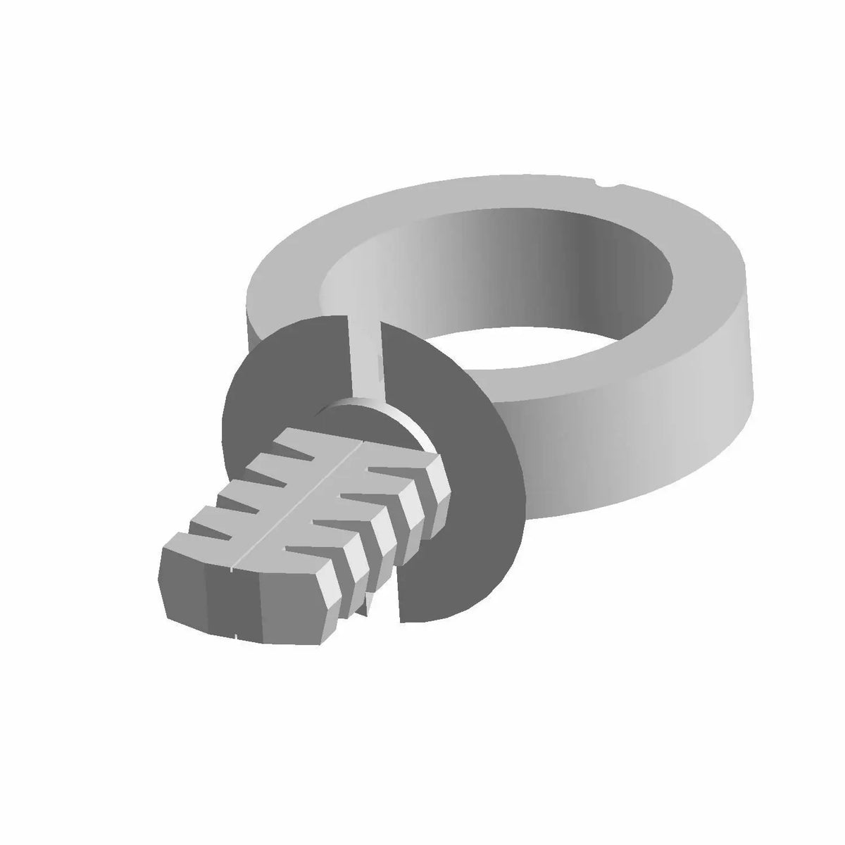 Polaris Slingshot Push Clip, 0.50 in, Part 7081968