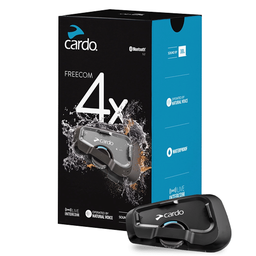 Cardo Freecom 4X Bluetooth Headset Duo