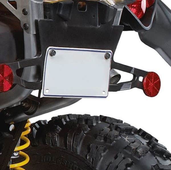 Can-Am - License Plate Bracket - Renegade 2013-2015. Renegade 2012 with 800R or 1000 engine