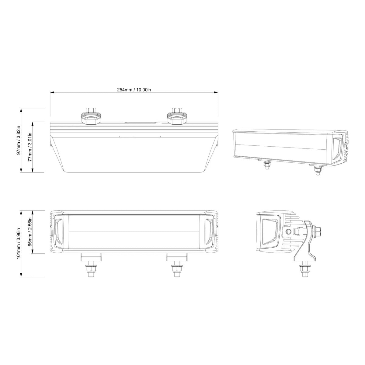 Can-Am SMART 10'' (25 cm) LED Light Bar