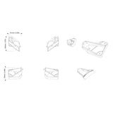 Can-Am Defender LED Light Bar Mounts