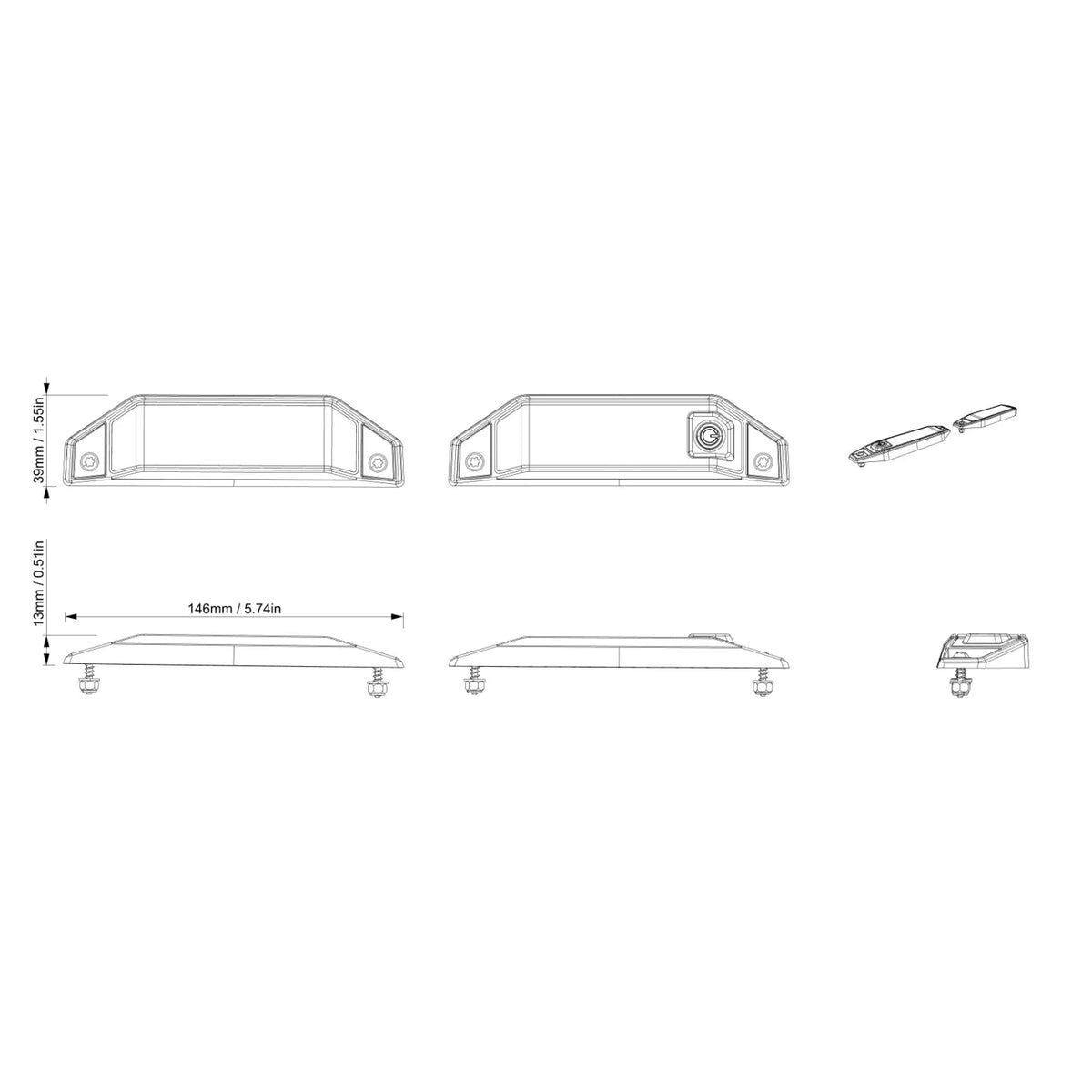 Can-Am Defender SMART Cargo Bed Lights