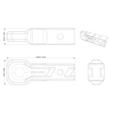Can-Am 2" Soft Shackle Hitch Receiver