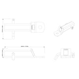 Can-Am Rear Hitch Drawbar Kit