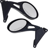 Polaris Snowmobile PRO-RIDE Hood Mount Snowmobile Mirrors - Black - 2877803