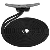 Sea-Dog Premium Double Braided Nylon Dock Line - 3/8" x 10 - Black