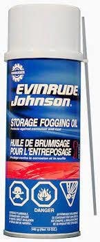 Johnson Evinrude Storage Fogging Fluid Oil 777186