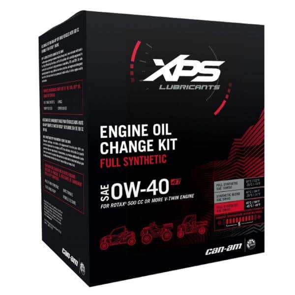 Can-Am 4T 0W-40 Synthetic Oil Change Kit For Rotax 500 Cc Or More V-Twin Engine (779259)