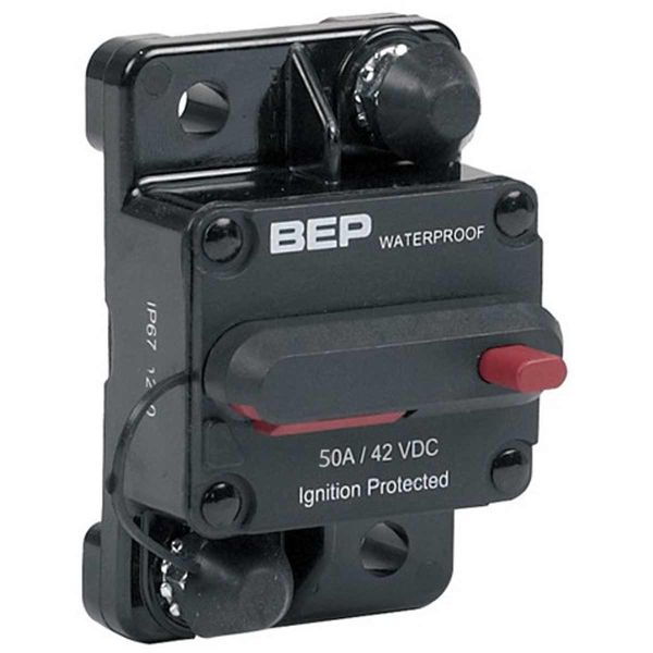 BEP Single Pole Thermal Type Breaker 50A Surface Mount - 185050F-01-1