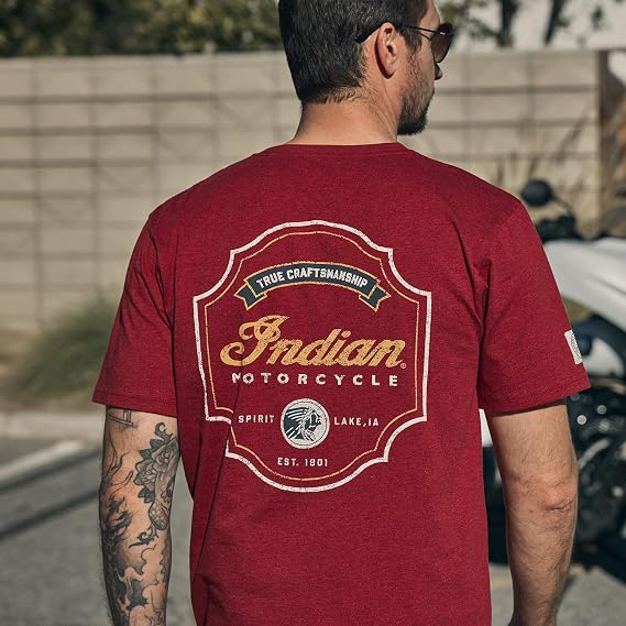 Indian Motorcycle Men's Shield Graphic Tee