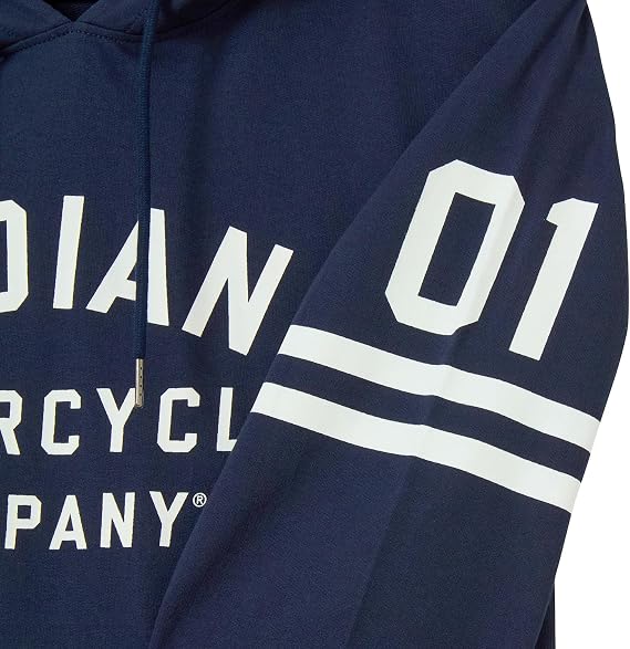Indian Motorcycle Men's Sleeve Printed Lightweight Hoodie