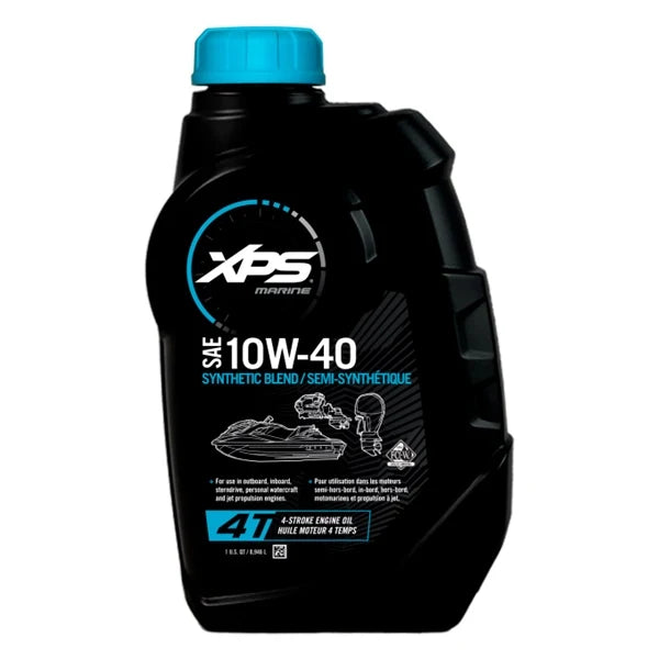 XPS Johnson-Evinrude 4-Stroke 10W-40 Synthetic Blend Marine Oil