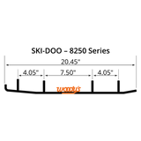 Woody's Ski-Doo 8" Carbide Runners