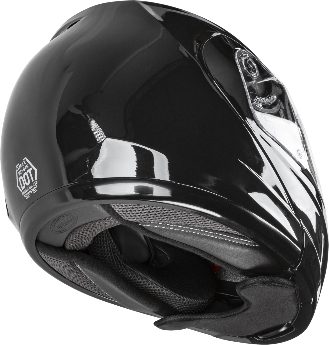 GMAX MD-04S Snow Helmet Solid w/Quick Release Buckle