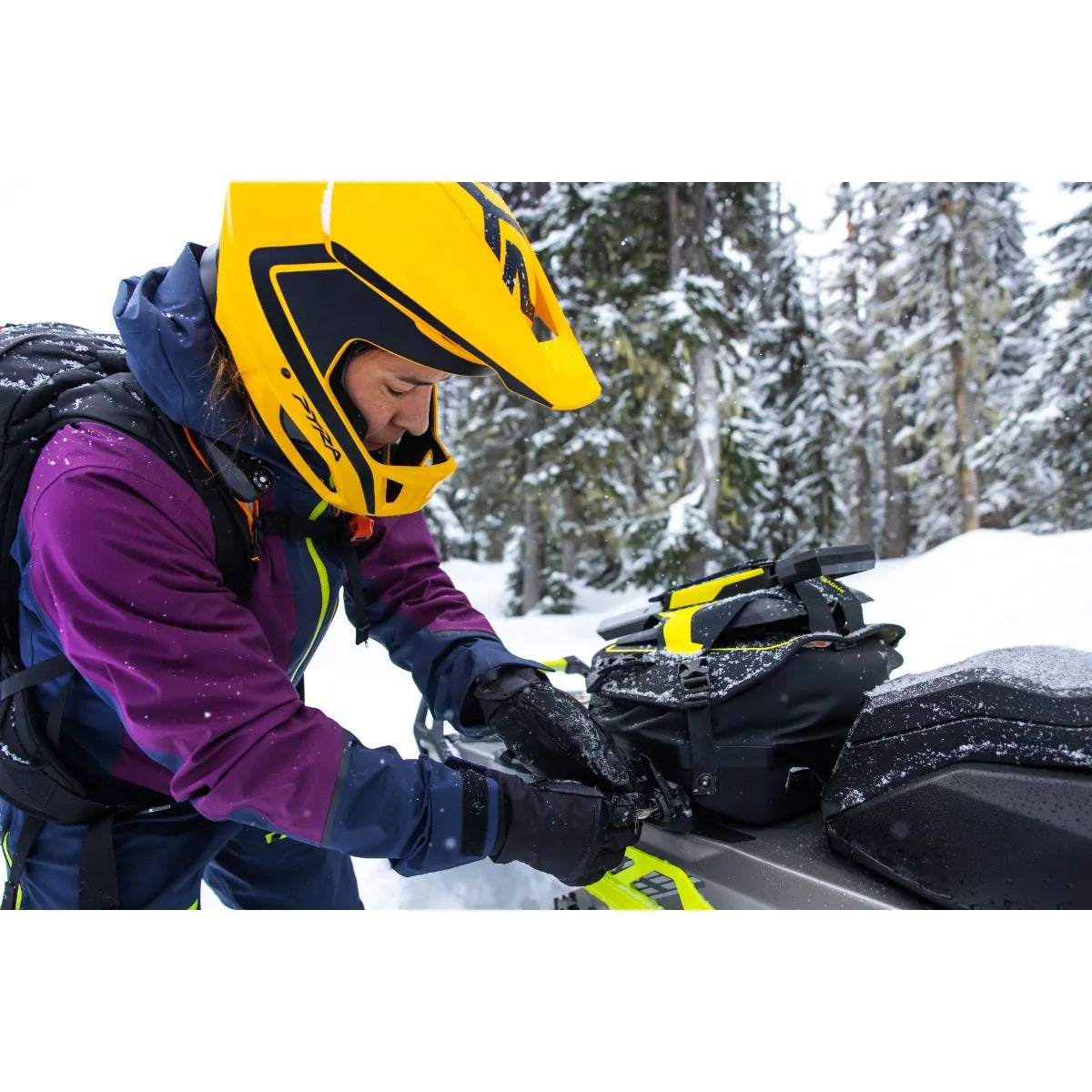 Ski-Doo Linq Deep Snow Pro Tunnel Bag Without Anchors (30L