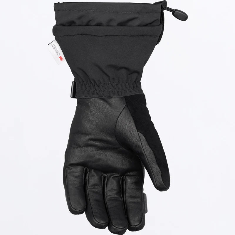 FXR Men's Hybrid Helium Leather Gauntlet Glove