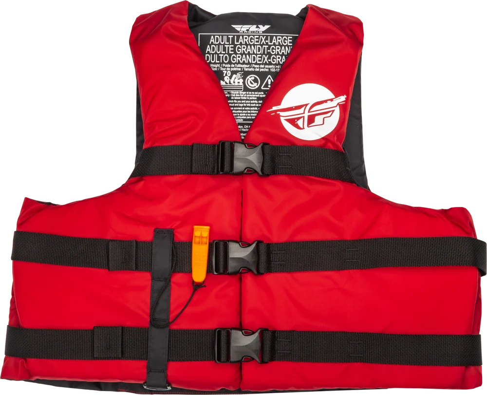 Fly Racing Nylon Flotation Vest Life Jacket