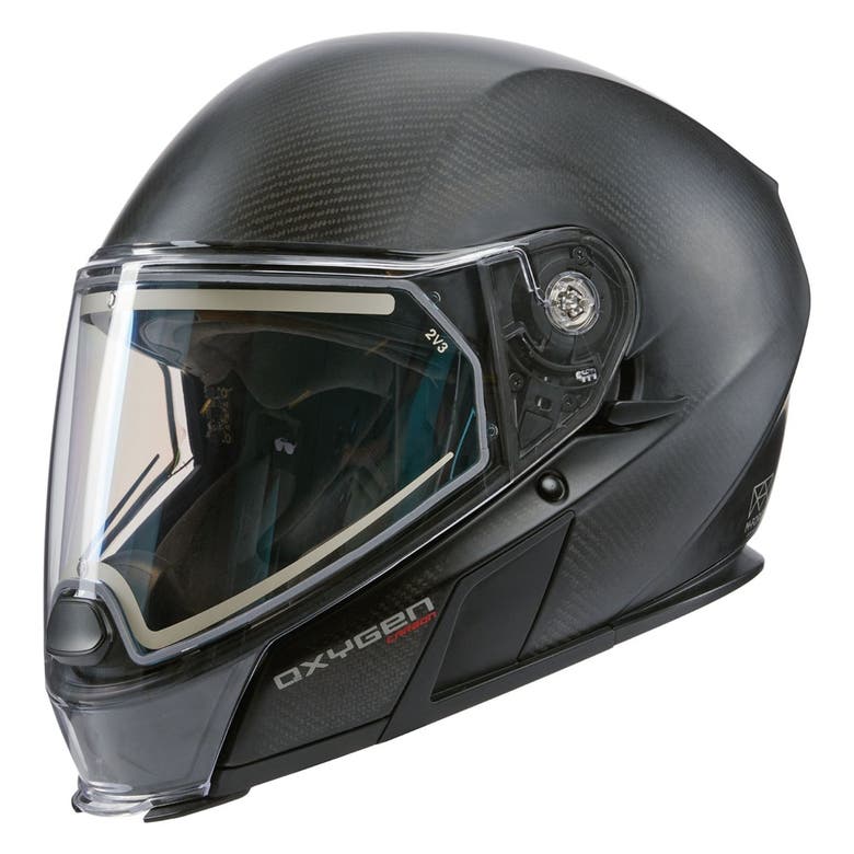 Ski Doo Oxygen Flow Carbon Helmet DOT SkiDoo Outlet