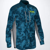 FXR Men's Cast Performance 40+ UPF Long Sleeve Button Up Shirt