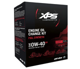 Ski-Doo XPS 4T 0W-40 Synthetic Oil Change Kit for Rotax 1200 4-TEC engine SKU 9779255
