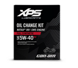 Can-Am XPS 4T 5W-40 Full Synthetic Oil Change Kit for Rotax 991 (SM5) engine SKU 9779482